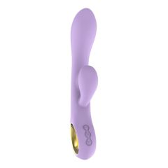Premium zeka vibrator sa zlatnim prstenom LJUBIČASTI