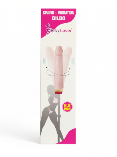 Swing  Vibration Dildo 8.8″ 