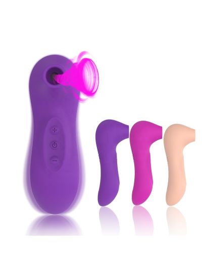 Vibrator za sisanje klitorisa, 10 brzina ROZE