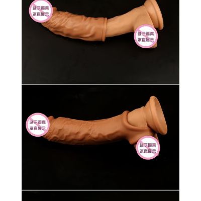 Realistična navlaka za penis, 135 mm