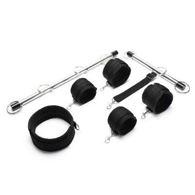 Spreader bar set – metalne šipke za razdvajanje sa manžetnama i ogrlicom