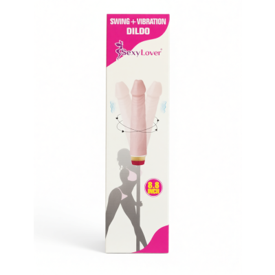 Swing  Vibration Dildo 8.8″ 