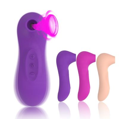 Vibrator za sisanje klitorisa, 10 brzina LJUBIČASTI